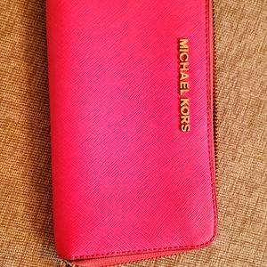 Pink Michael Kors Wallet